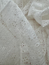 Grab Bag - Eyelet 60-inches Wide White
